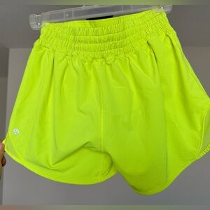 Lululemon Hotty Hot High Rise Lined Short 4”